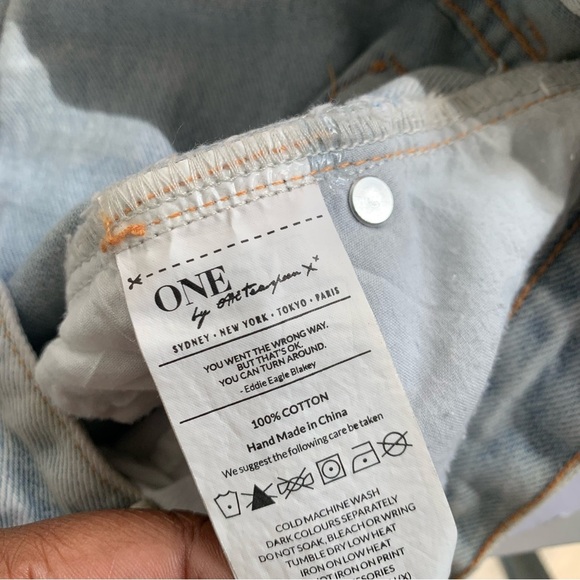 ONE TEASPOON DESTROYED FREE BIRD JEANS - Picture 13 of 16